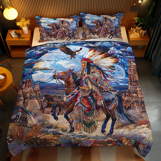 Native American Chief WP0412010CL Duvet Cover Set