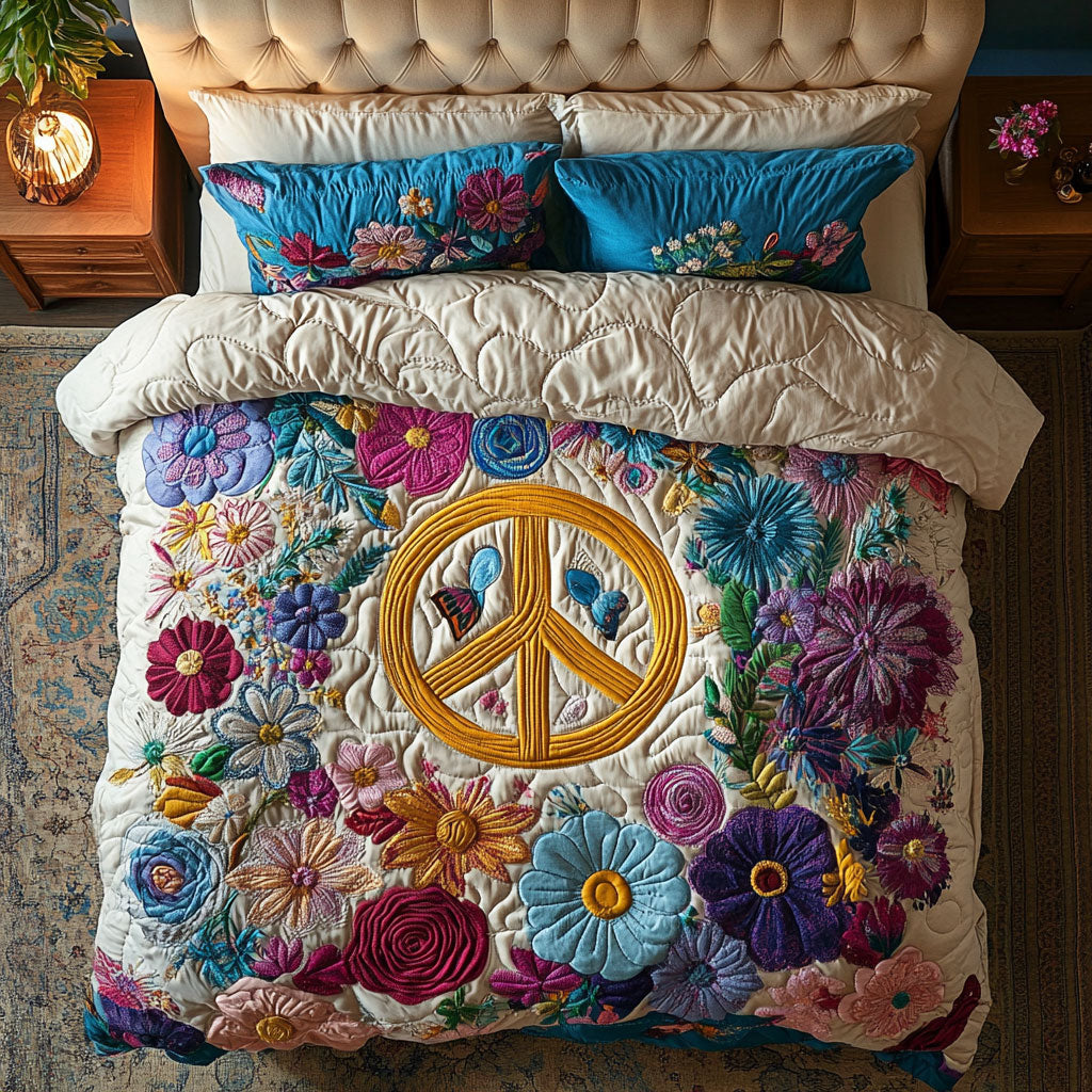 Floral Peace WY2003032CL Duvet Cover Set