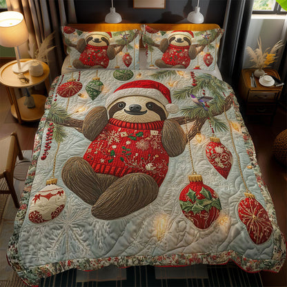 Holiday Sloth Cheer WN1612054CL Duvet Cover Set