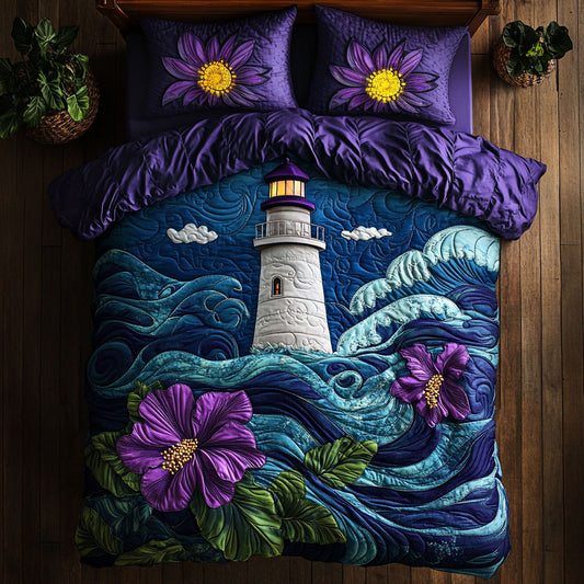 Purple Ocean WY3105022CL Duvet Cover Set