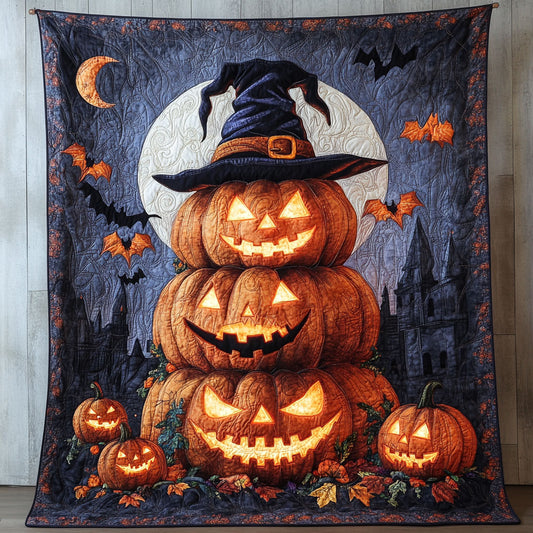 Pumpkin Hat Parade WN0608028CL Quilt