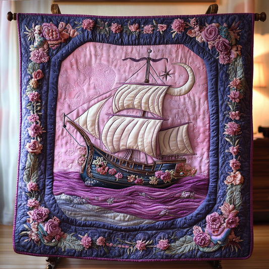 Rose Voyage WY0705020CL Quilt