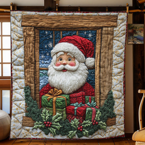 Santa Christmas Home WN1811053CL Quilt