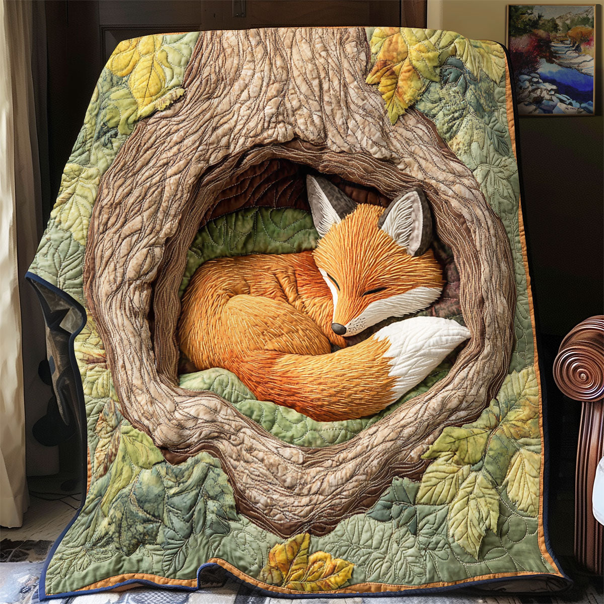 Sleeping Fox WX0406049CL Quilt