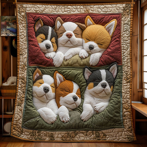 Corgi Quilt CP0512109CL Quilt