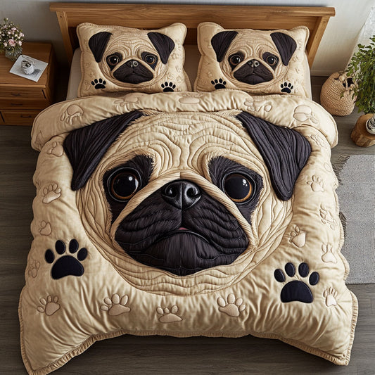 Pug CM1004008CL Duvet Cover Set