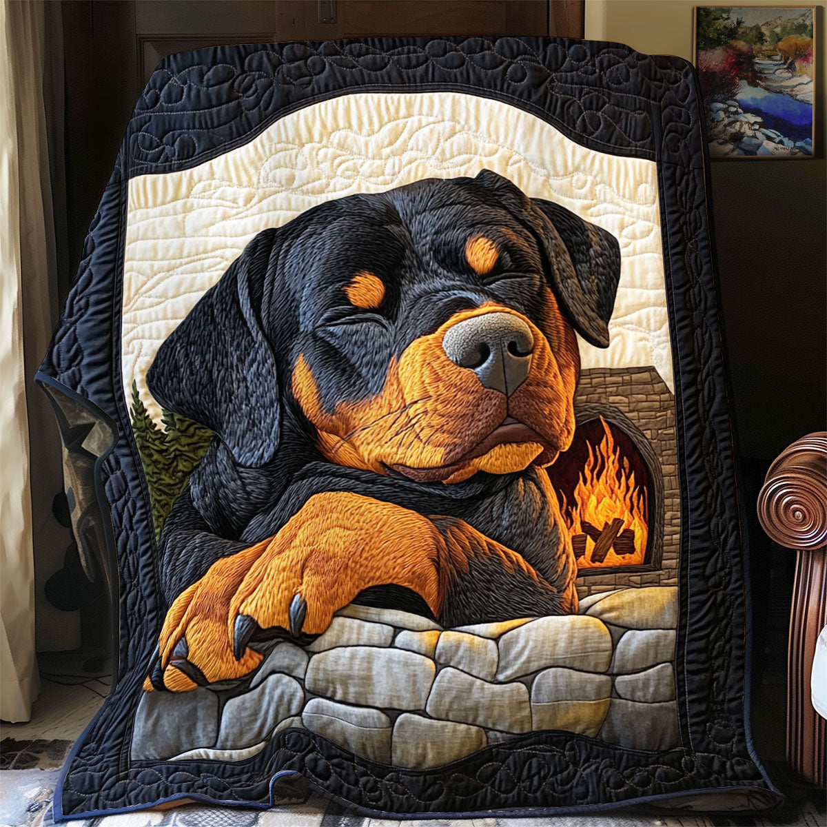 Rottweiler WX0601050CL Quilt