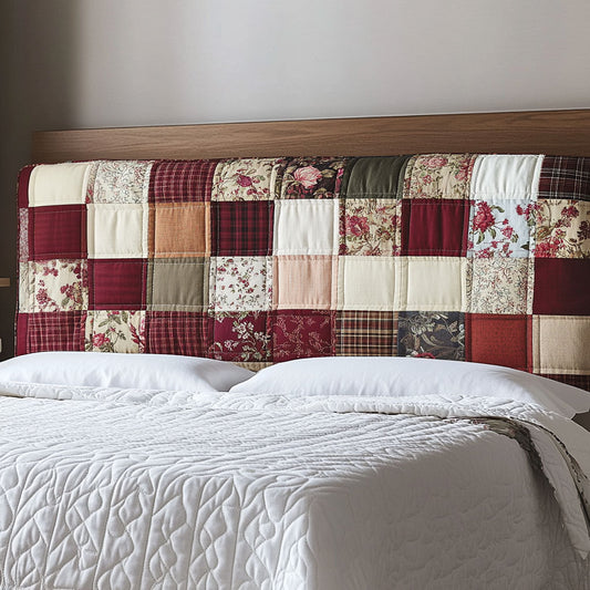 Vintage Patchwork QA1912020CL Quilted Headboard Slipcover