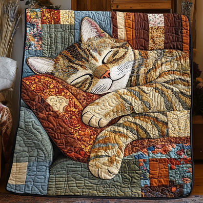 Vintage Cat WJ2104040CL Quilt