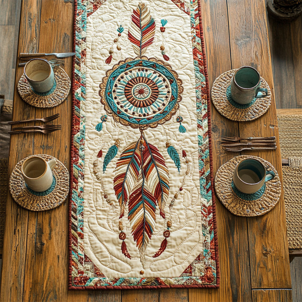 Dream Weaver WY2804026CL Quilted Table Runner