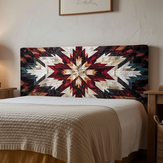 Tribal Radiance CP1512083CL Quilted Headboard Slipcover