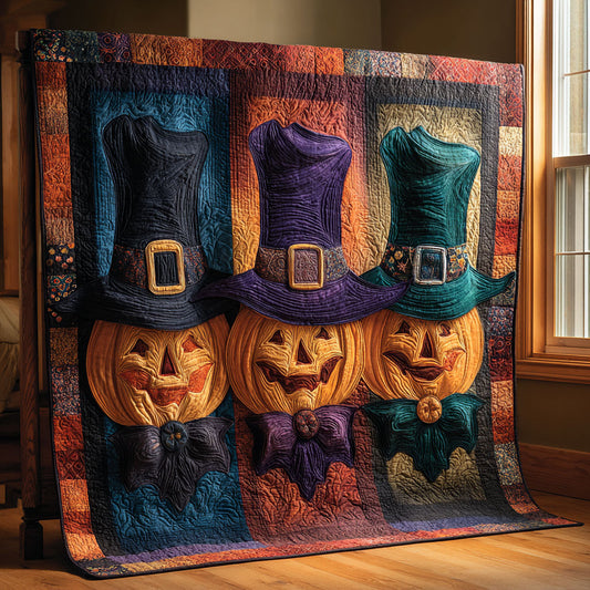 Pumpkin Witch CW0608042CL Quilt