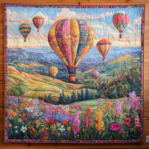 Bloom Patchwork Balloon CW2207001CL Quilt