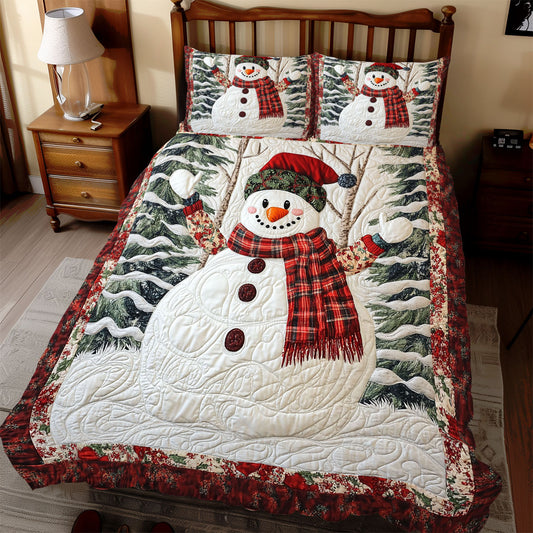 Cute Snowman WX2311063CL Duvet Cover Set