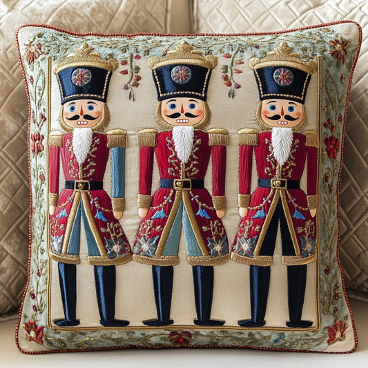 Fabric Nutcrackers XR1809009CL Quilt Pillow Case