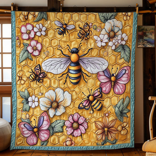 Bee Garden WY1803005CL Quilt
