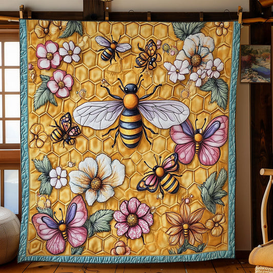 Bee Garden WY1803005CL Quilt