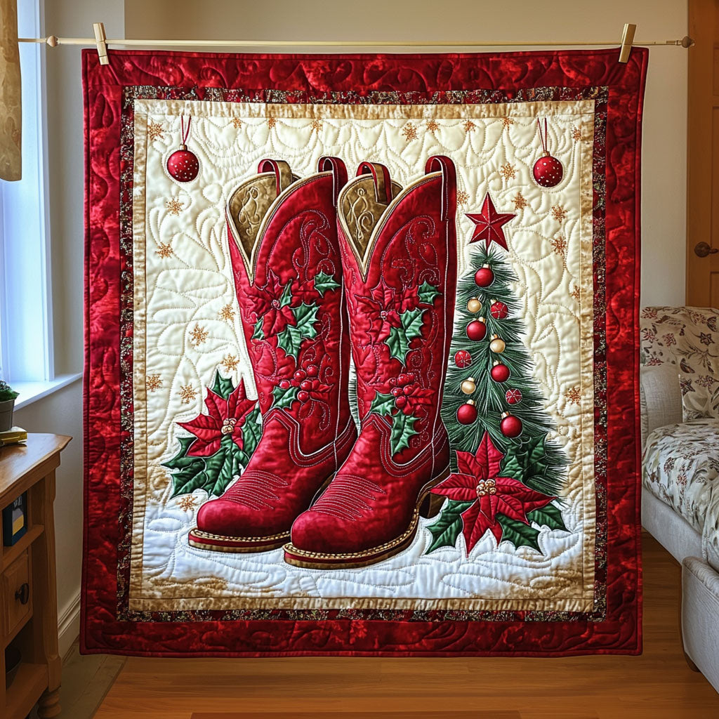 Santa's Wild West LT2511016CL Quilt