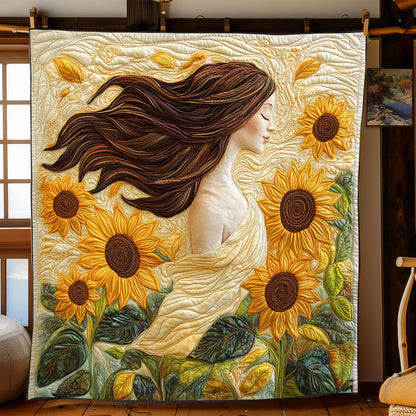 Sunflower Breeze WJ1802020CL Quilt