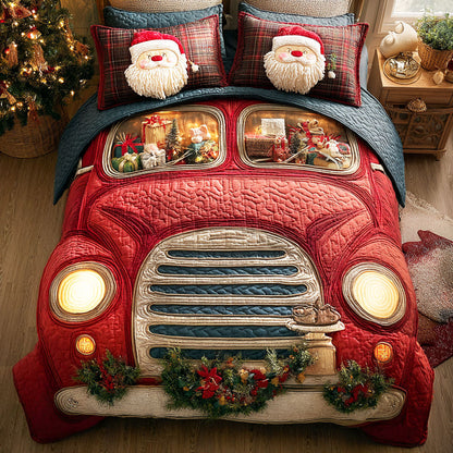 Holiday Truck CP1111089CL Duvet Cover Set