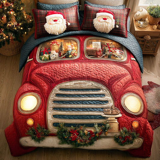 Holiday Truck CP1111089CL Duvet Cover Set