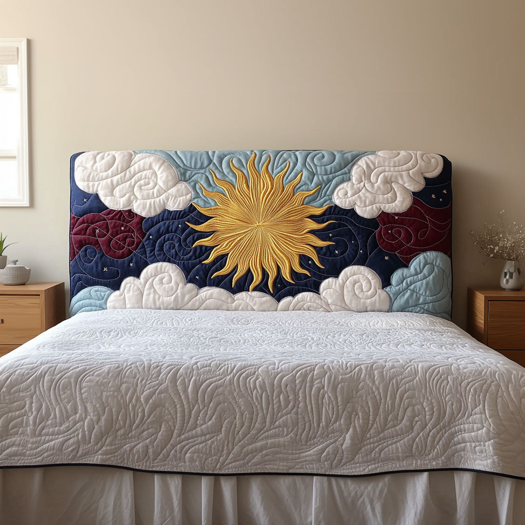 Celestial Sun QA0501014CL Quilted Headboard Slipcover