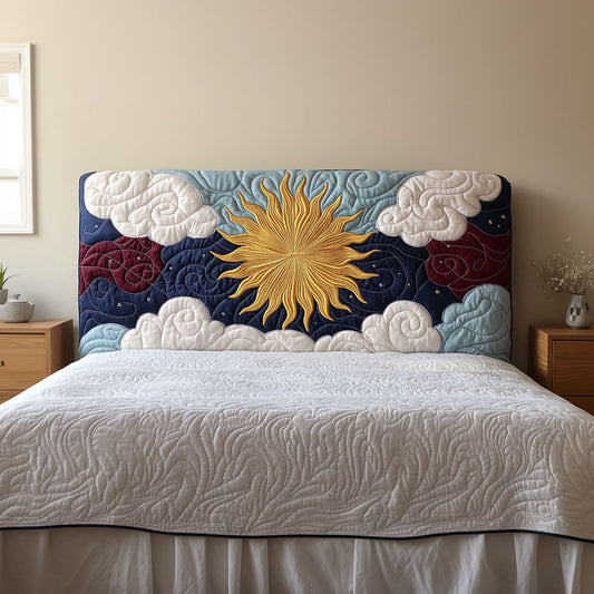 Celestial Sun QA0501014CL Quilted Headboard Slipcover