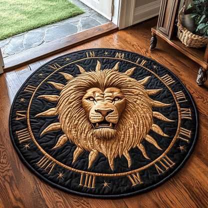 Solar Roar CP1607033CL Quilted Round Mat