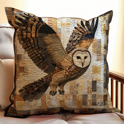 Owl Flying WX0601100CL Quilt Pillow Case