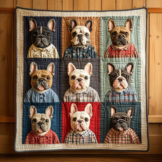 Pug World CQ1505042CL Quilt