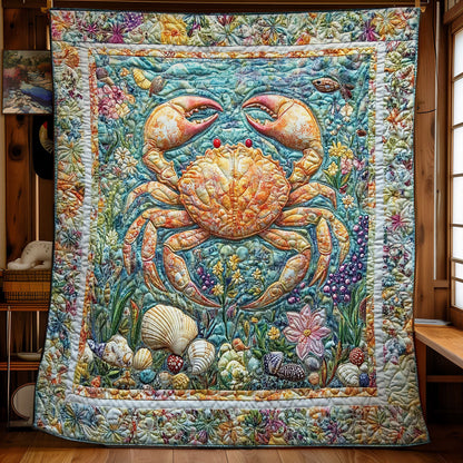 Beautiful Crab In Ocean WY2101042CL Quilt
