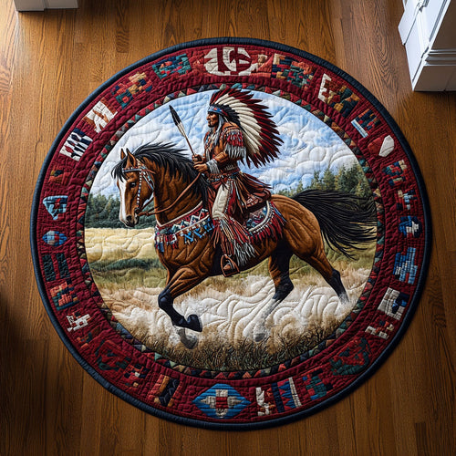 Spirit Threads CM3105009CL Quilted Round Mat
