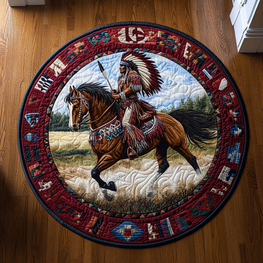 Spirit Threads CM3105009CL Quilted Round Mat