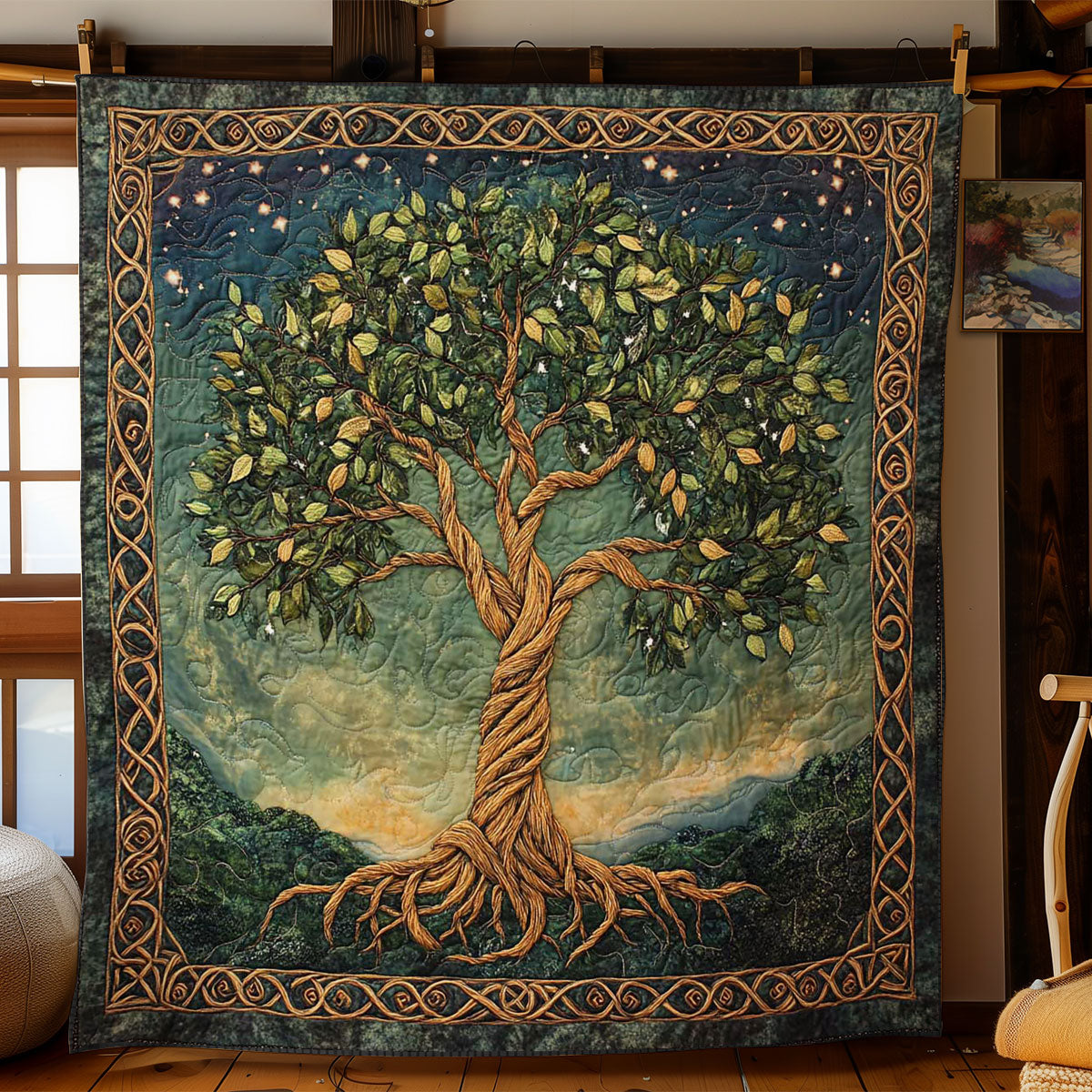 Mystic Meadow Tree Of Life WN0301030CL Quilt