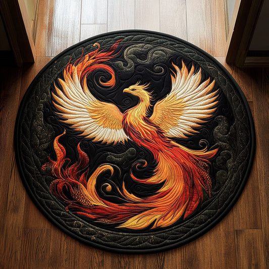 Majestic Phoenix WX2005033CL Quilted Round Mat