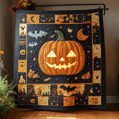Jack O Lantern Night WY2508003CL Quilt
