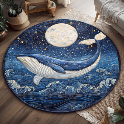Cosmic Ocean Dance WP2003074CL Quilted Round Mat