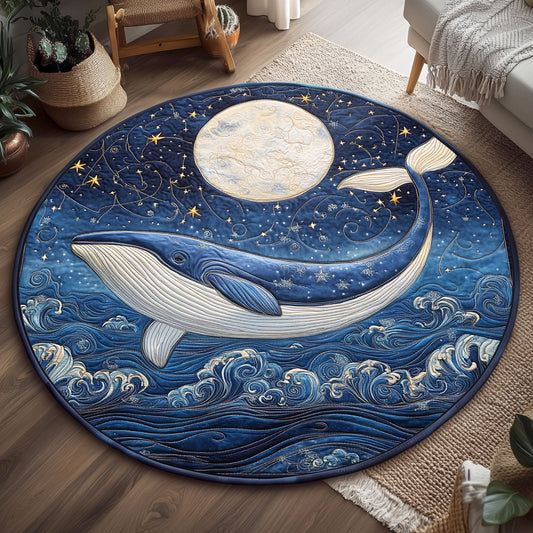 Cosmic Ocean Dance WP2003074CL Quilted Round Mat