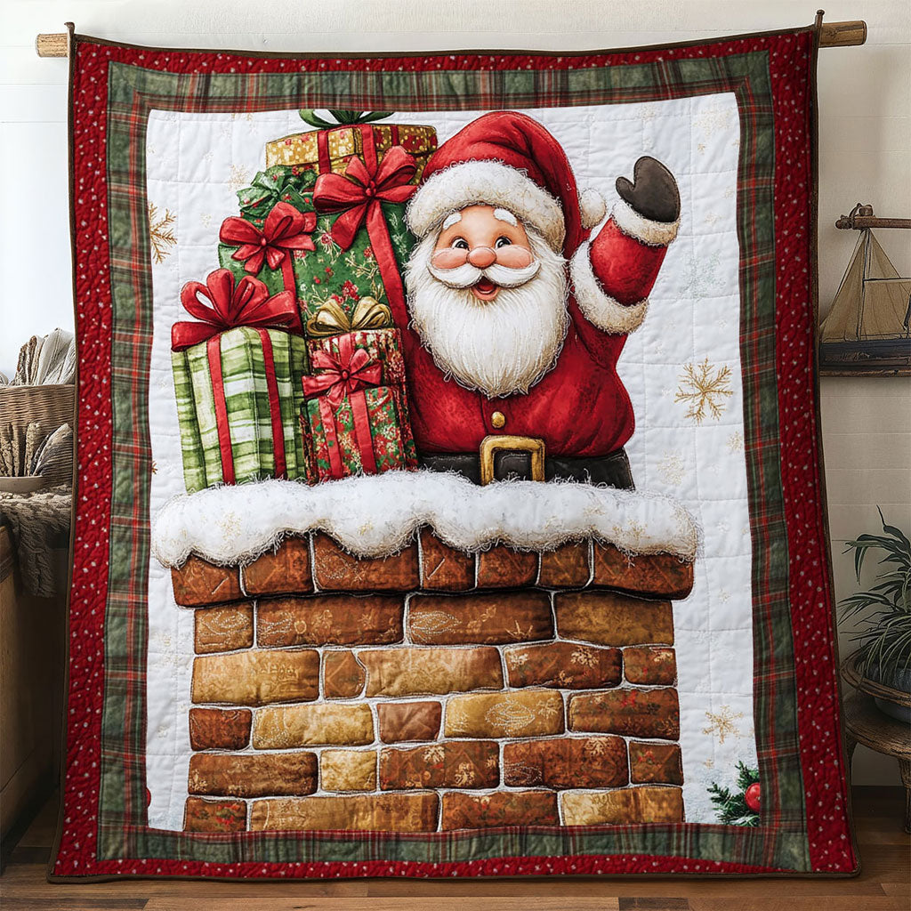 Santa Cheer Pop WN1811045CL Quilt