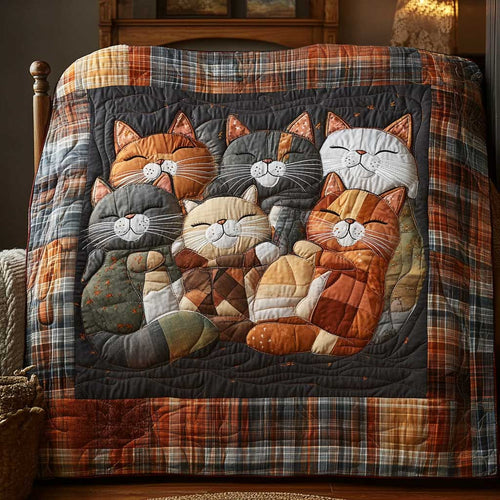 Whimsical Cat Bed WP0302007CL Quilt