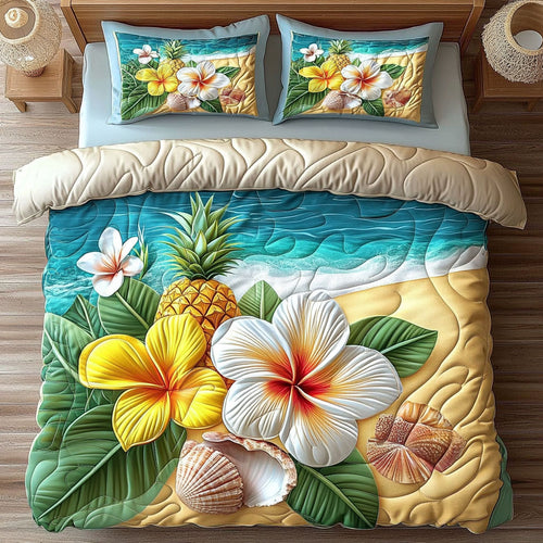 Tropical Shore Escape WY2406008CL Duvet Cover Set