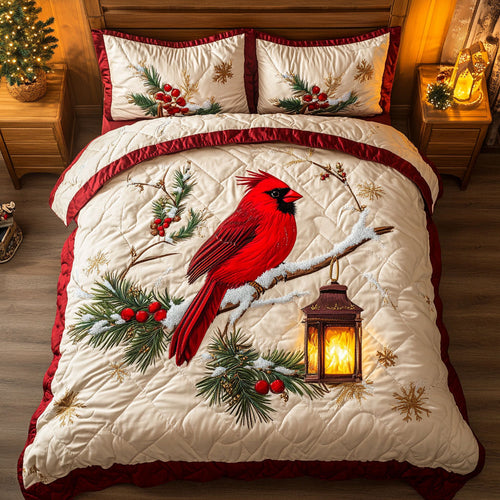 Cozy Cardinal CW0811012CL Duvet Cover Set