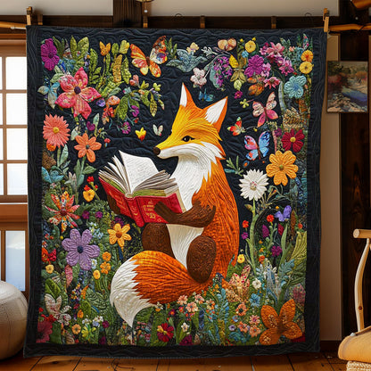 Fox Among Flowers WN2712044CL Quilt