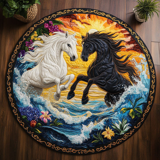 Wild Spirit CM0905014CL Quilted Round Mat