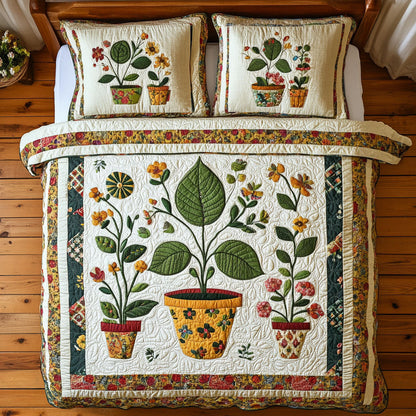 Beauitful Houseplant WY0603001CL Duvet Cover Set