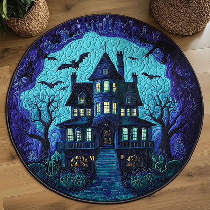 Bloodmoon Hollow WJ0608045CL Quilted Round Mat
