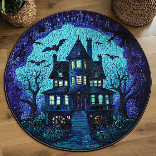 Bloodmoon Hollow WJ0608045CL Quilted Round Mat