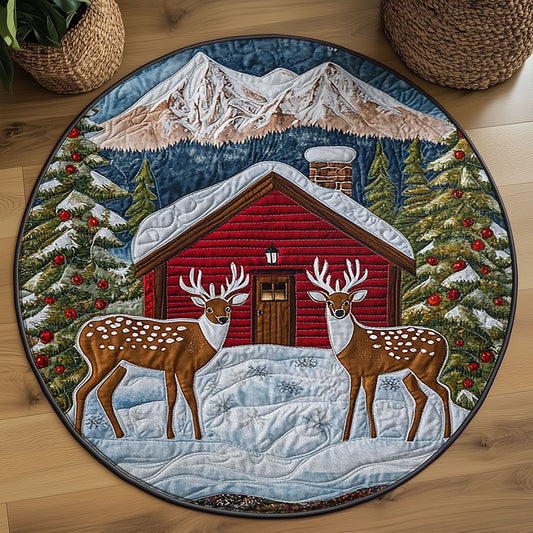 Alpine Companion WJ3107041CL Quilted Round Mat