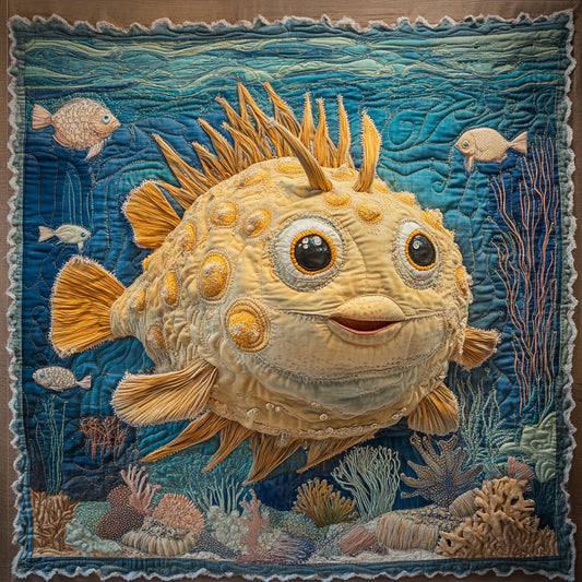 Unique Fish CQ2905016CL Quilt