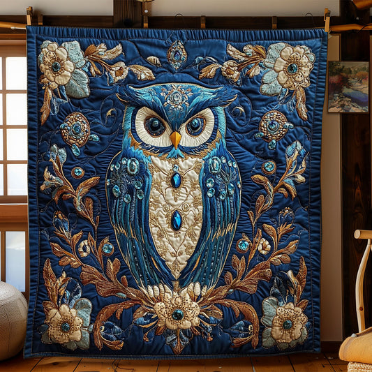 Midnight Owl WY3112027CL Quilt
